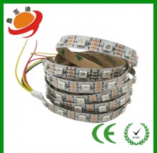 led WS2812B全彩幻彩30灯60灯144灯内置IC可编程5V灯带
