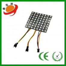 厂家直销SK6812RGBW全彩8X8 工程装饰可编程像素软屏LED点阵屏