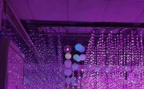 北京项目20MM双面发光点光源3D水晶球灯