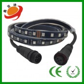 热卖DMX512幻彩灯带12V60珠全彩灯条KTV酒吧舞台控台控制跑马led